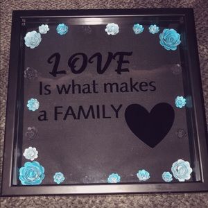Custom picture frames, any size, design or saying.